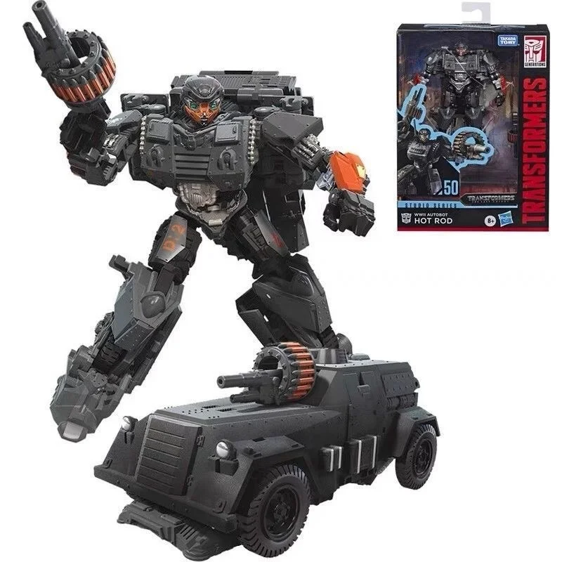Original Takara Tomy Strappo Transformers Toys World War Ii Edition Deluxe Class Studio Series Ss50 Hot Rod Rodimus Prime Toys