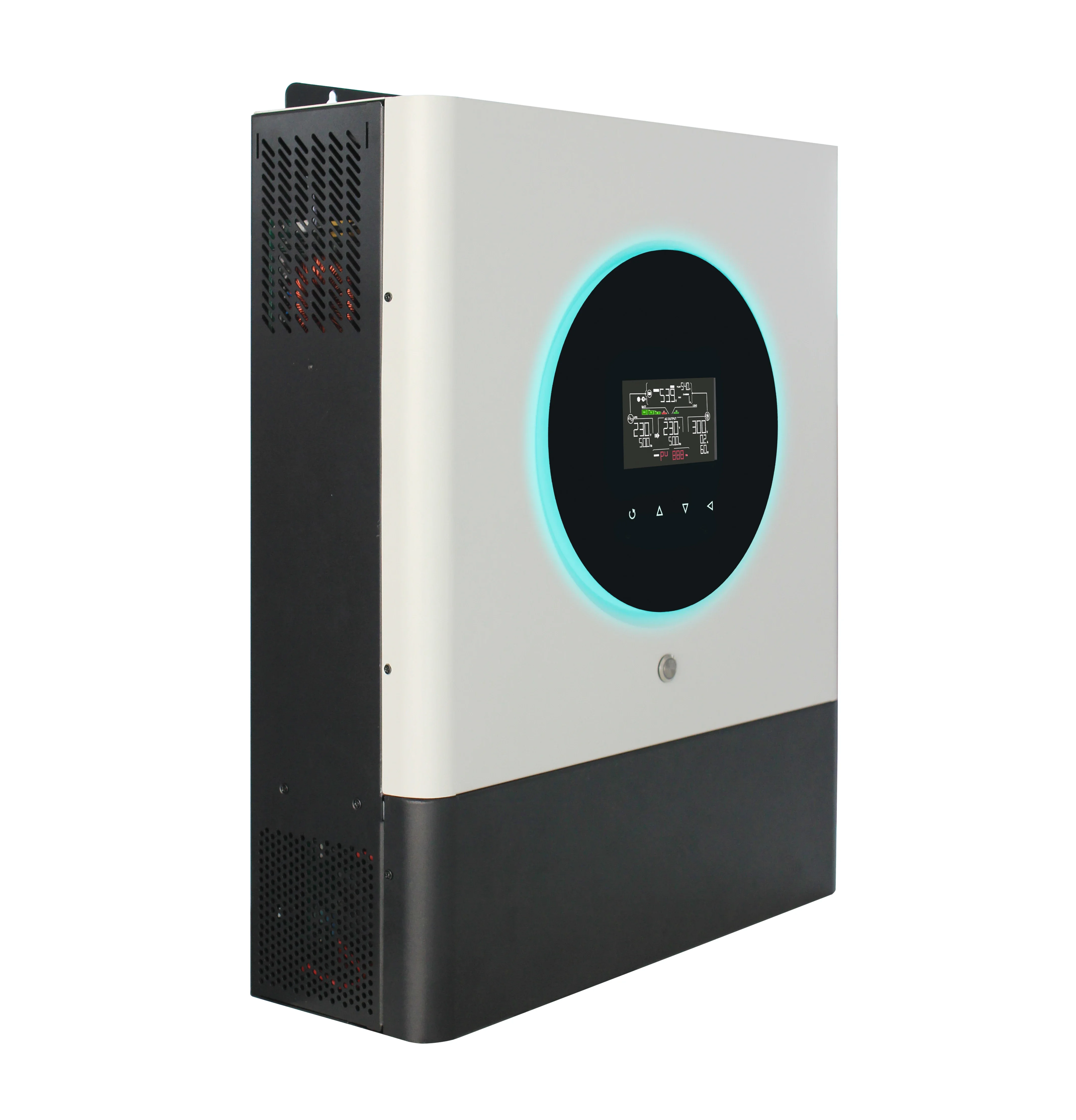 Inverter Solare Ibrido Intelligente Prezzo Economico 11Kwr Inverter Ibrido Per Uso Domestico 8 Kw Con Bms Wifi