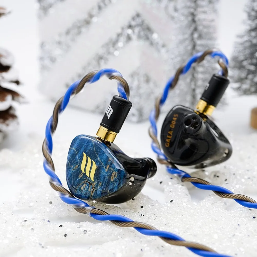 Effetto Audio X Elysian Acoustic Labs: Gaea Hybrid In-Ear Monitor Iems 1Dd + 4Ba 4-Ways Crossover Up-Occ Audiophile Auricolare