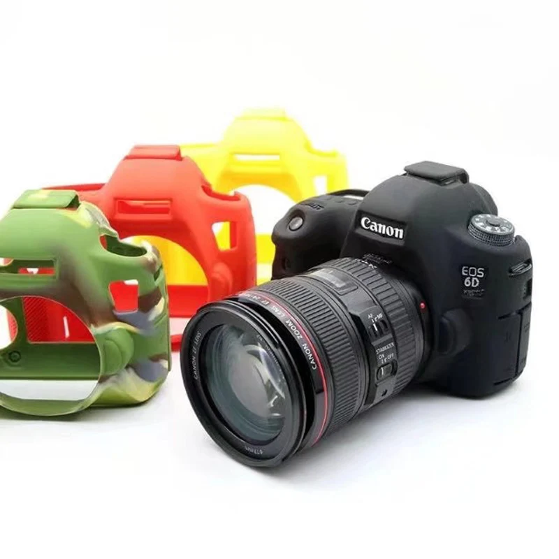 Custodia Per Fotocamera 6D Custodia Protettiva In Silicone Per Canon Eos 6D Mark Ii 6 D2 6Dii Dslr Accessori @