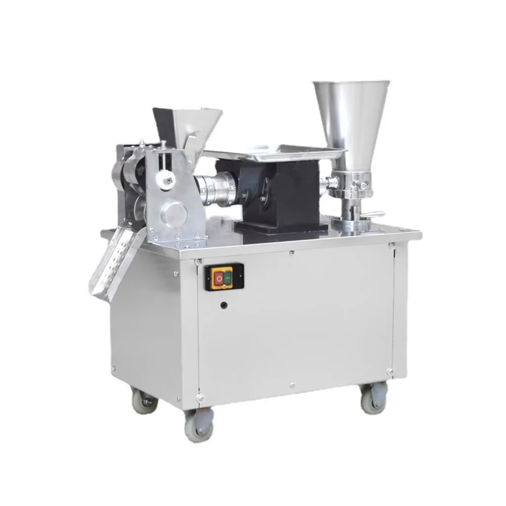 Macchina Per Gnocchi Cinese Samosa Portatile Completamente Automatica Compatta Per Ristorante Nepalese Commerciale Momo