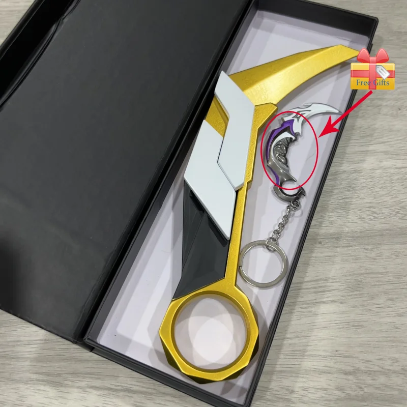 Armatura Arma 25Cm Prime Karambit Gioco Fatto A Mano Girevole Artiglio Cosplay Spada Kanata Farfalla Coltello Modello Spada Giocattolo Per Bambini Reg