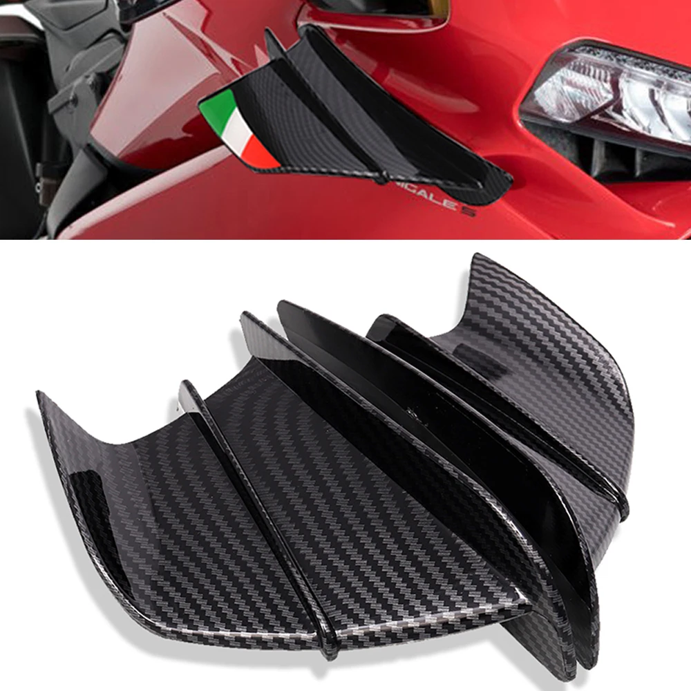 Spoiler Kit Ala Aerodinamica Winglet Moto Per Kawasaki Ninja Zzr1200 Zzr600 Zx7R Zx7Rr Zx9 Zx9R Zrx1100 Zx1100 Zrx1200 H2R