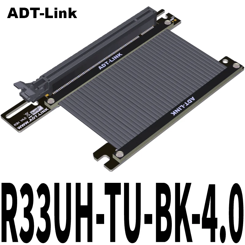 Cavo Riser Adt-Link Pcie 3.0 X16 Compatibile Rtx3090, Rtx3080 E Amd Rx6800, Gpu Mini-Itx Mb + Nvidia Gpus E Amd Serie 6000