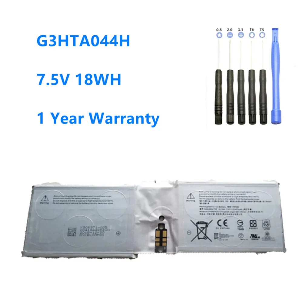 Dak822470K Batteria Per Laptop G3Hta044H Per Microsoft Surface Book Cr7 Cr7-00005 13.5 G3Hta020H 7.5V 18Wh/2387Mah