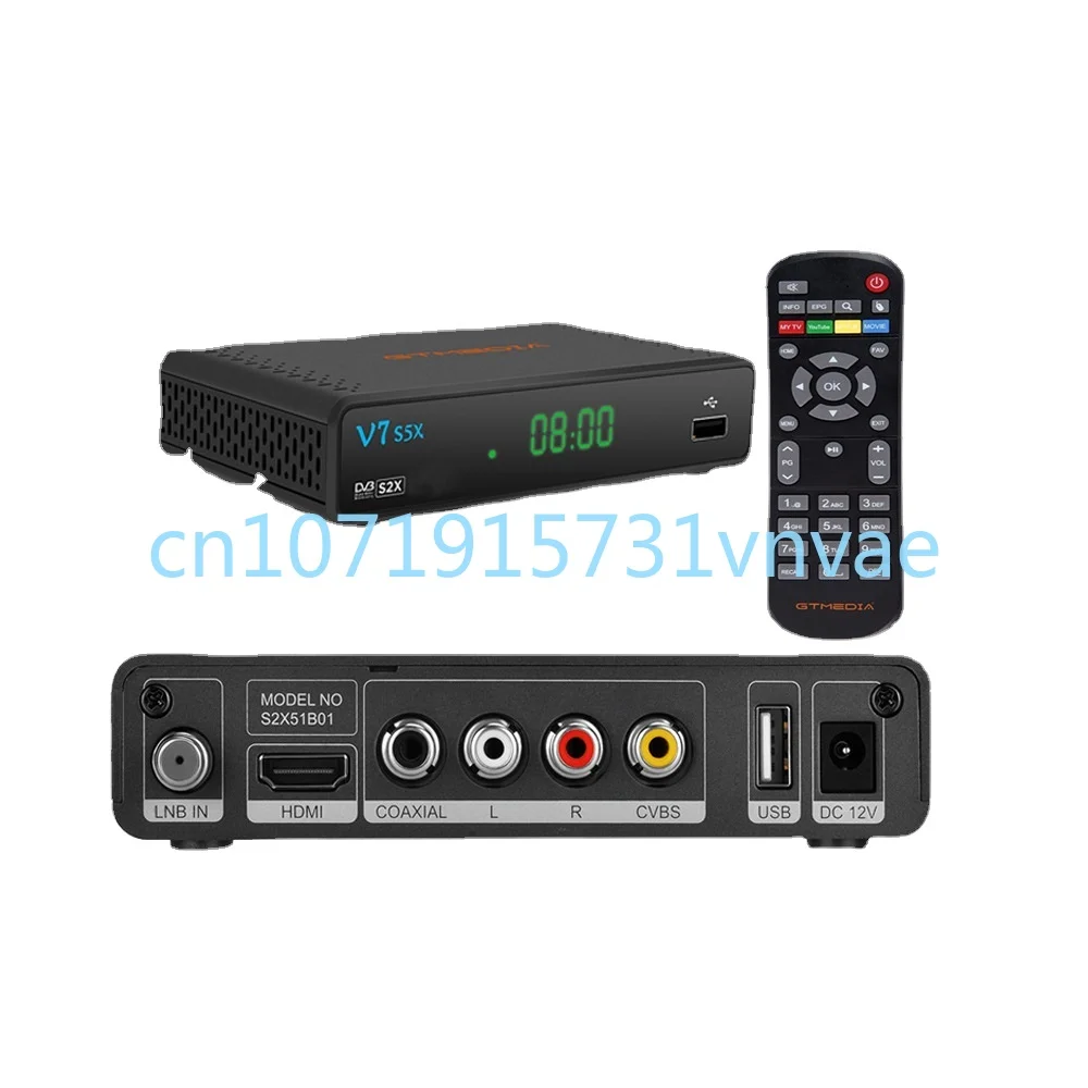 Gtmedia V7 S2X Supporto Powervu Biss Key Cccamd Avs + V7 S5X