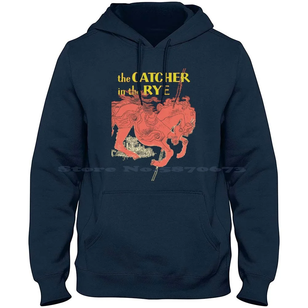 Catcher In The Rye 100% Cotone Felpa Con Cappuccio Catcher In The Rye Holden Caulfield Citr Salinger Lynchboy