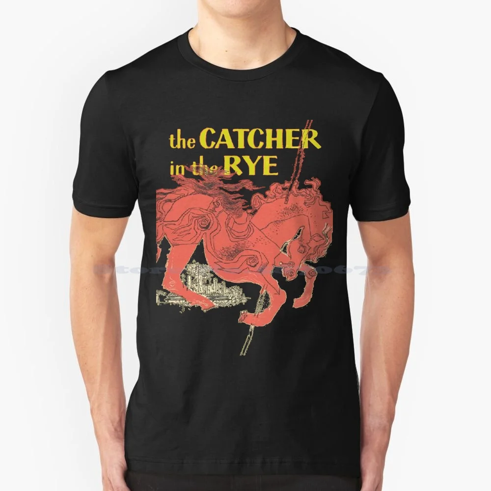 Catcher In The Rye T Shirt 100% Cotone Tee Catcher In The Rye Holden Caulfield Citr Salinger Lynchboy