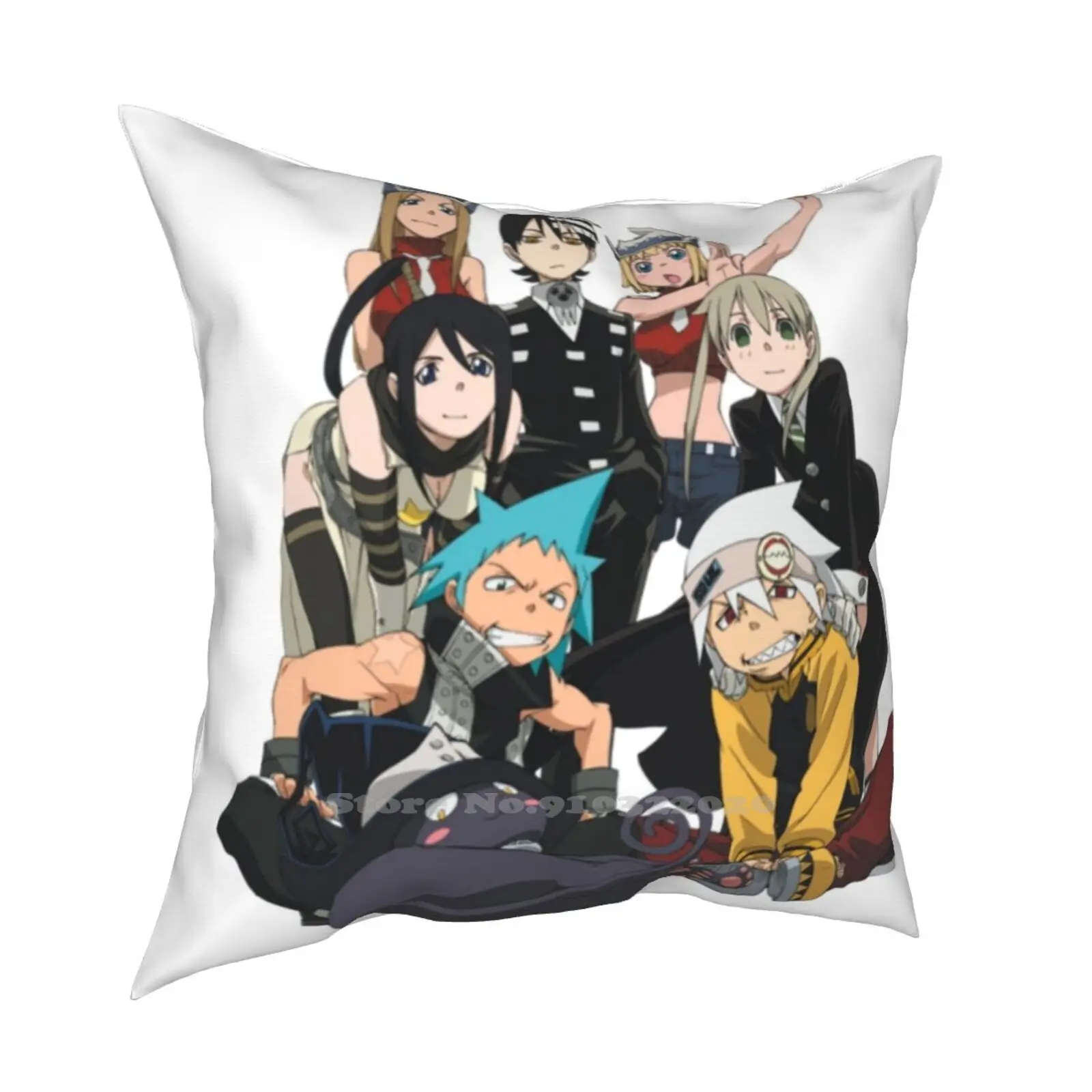 Soul Eater Morbida E Confortevole Federa Soul Eater Anime Brass Manga Black Star Death The Kid Eater Maka Japan Death Excalibur