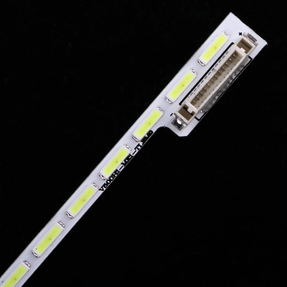 2 Pezzi Per Riparazione Skyworth Tv Lcd Retroilluminazione A Led 50E510E Articolo Lampada V500H1-Me1-Tlem9 Schermo V500Hj1-Me1 1 Pezzo = 68Led 623Mm