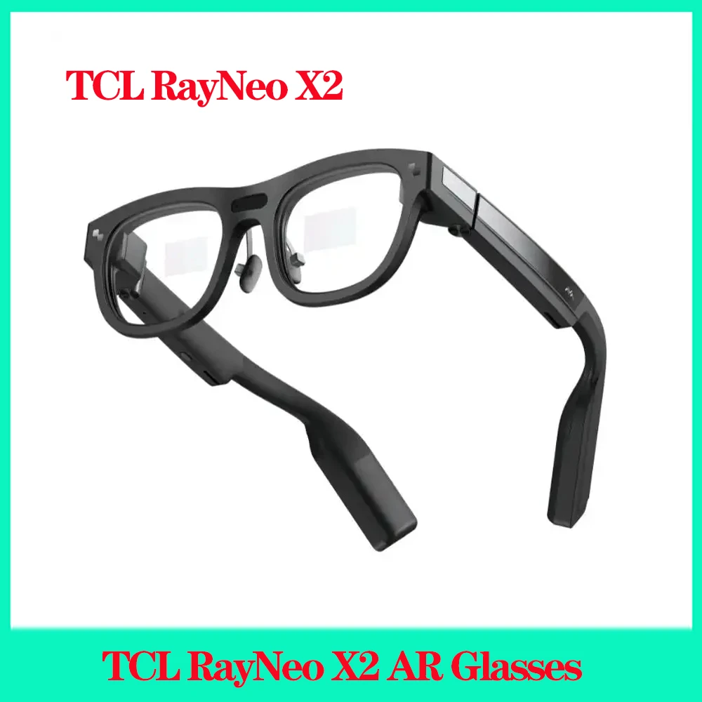 Tcl Rayneo X2 Ar Occhiali Full Color Micro-Led Guida D'Onda Ottica Occhiali Ar Hd 1080P Visualizza 1000 Nits All-In-One Per Messaggio Di Chiamata
