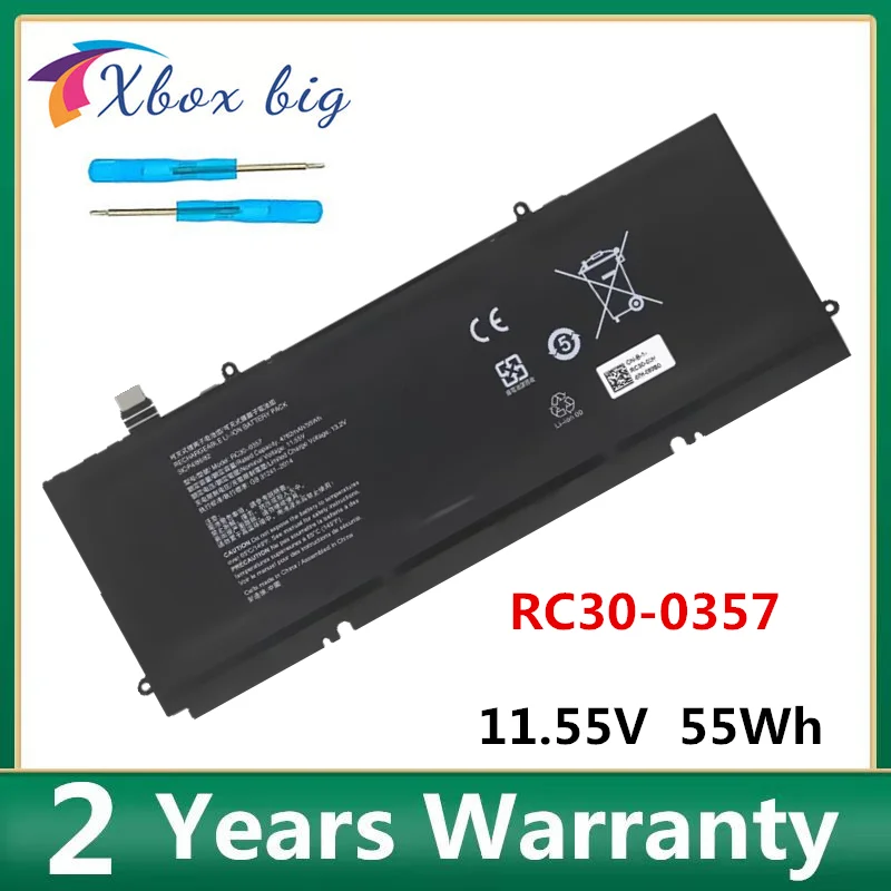 Rc30-0357 Batteria Per Laptop Per Razer Book 13 Uhd Touch 2020 Book 13 Core I7 Batteria Ricaricabile Per Notebook 4762Mah