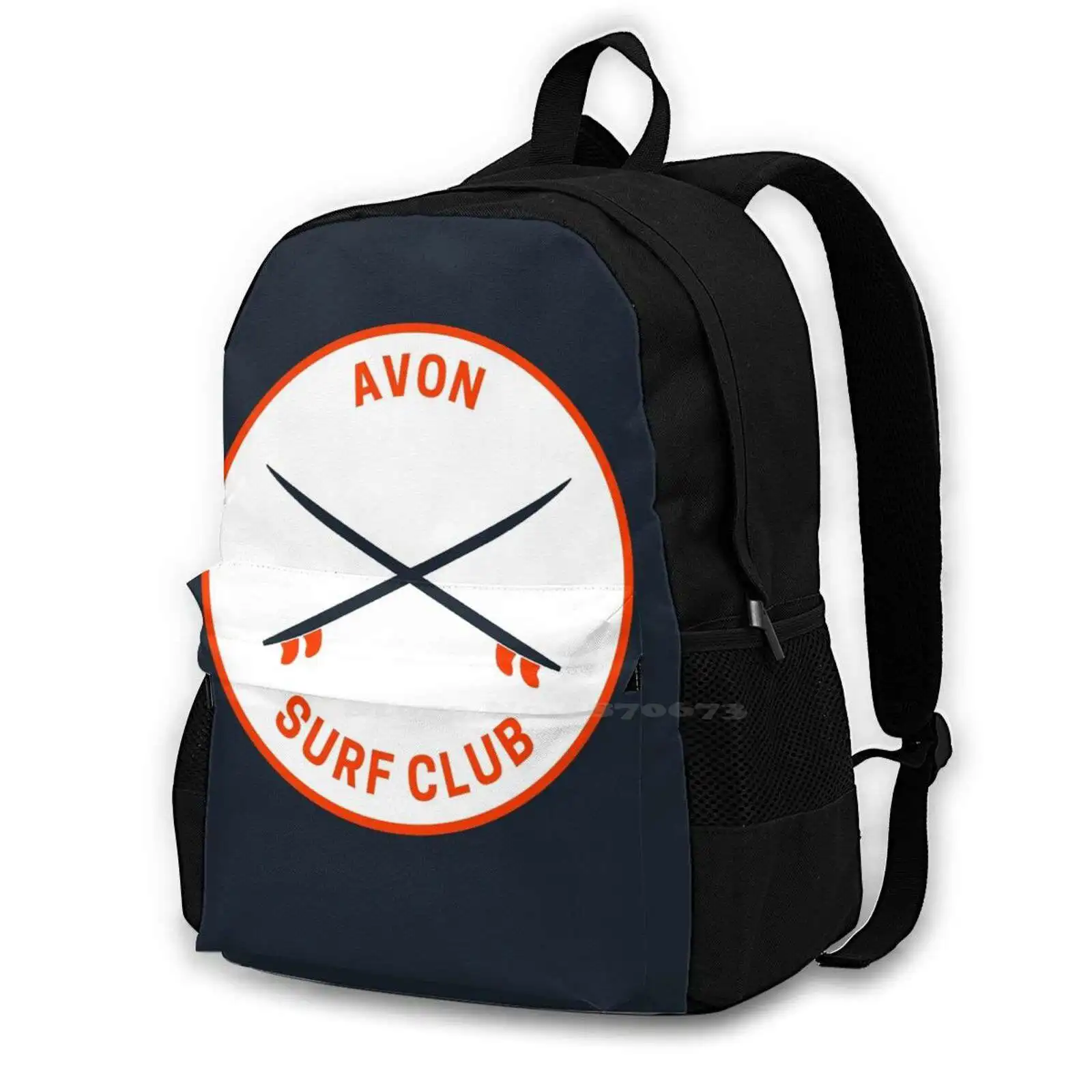 Vintage North Carolina Surf Club Laptop Da Viaggio Bagpack Borse Da Scuola Avon Vintage Nc Vintage Nc North Carolina Nc Pride North