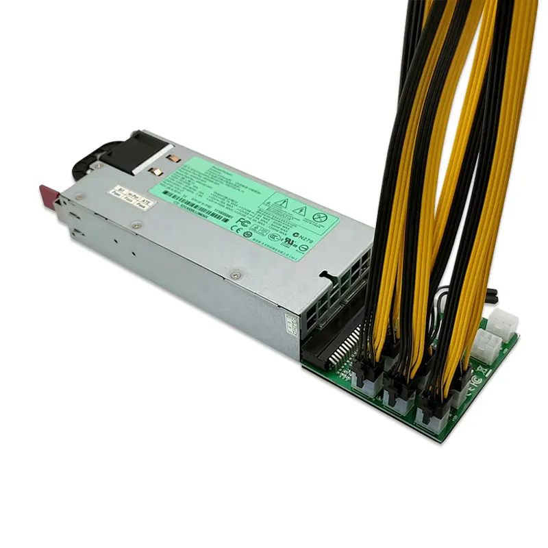 Tf Hstns-Pl11 1200W Alimentatore Per Server Psu Per Scheda Grafica Adatto Per L'Estrazione Di Eth Ethere Bitcoin Miner Rig