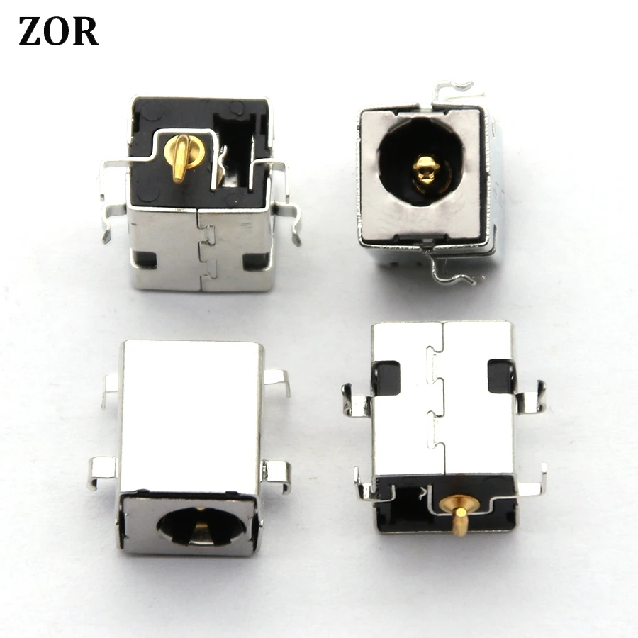100Pcs Dc Power Jack Presa Spina Connettore Porta Scheda Madre Per Asus Per X52E X53J X53S X54 X54H Laptop Ac Dc Power Jack
