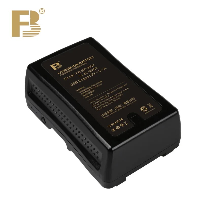 Fb Bp-95W V Mount Battery Ricaricabile Lock Videocamera Broadcast A Batteria Per Sony Hdcam Xdcam Digital Cinema Camera Series