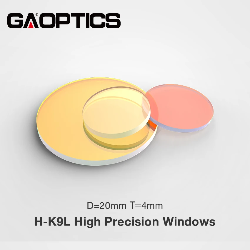 Precisione Superficiale Lambda/10 Ad Alta Precisione Con Rivestimento Swir Finestre In Vetro Ottico K9