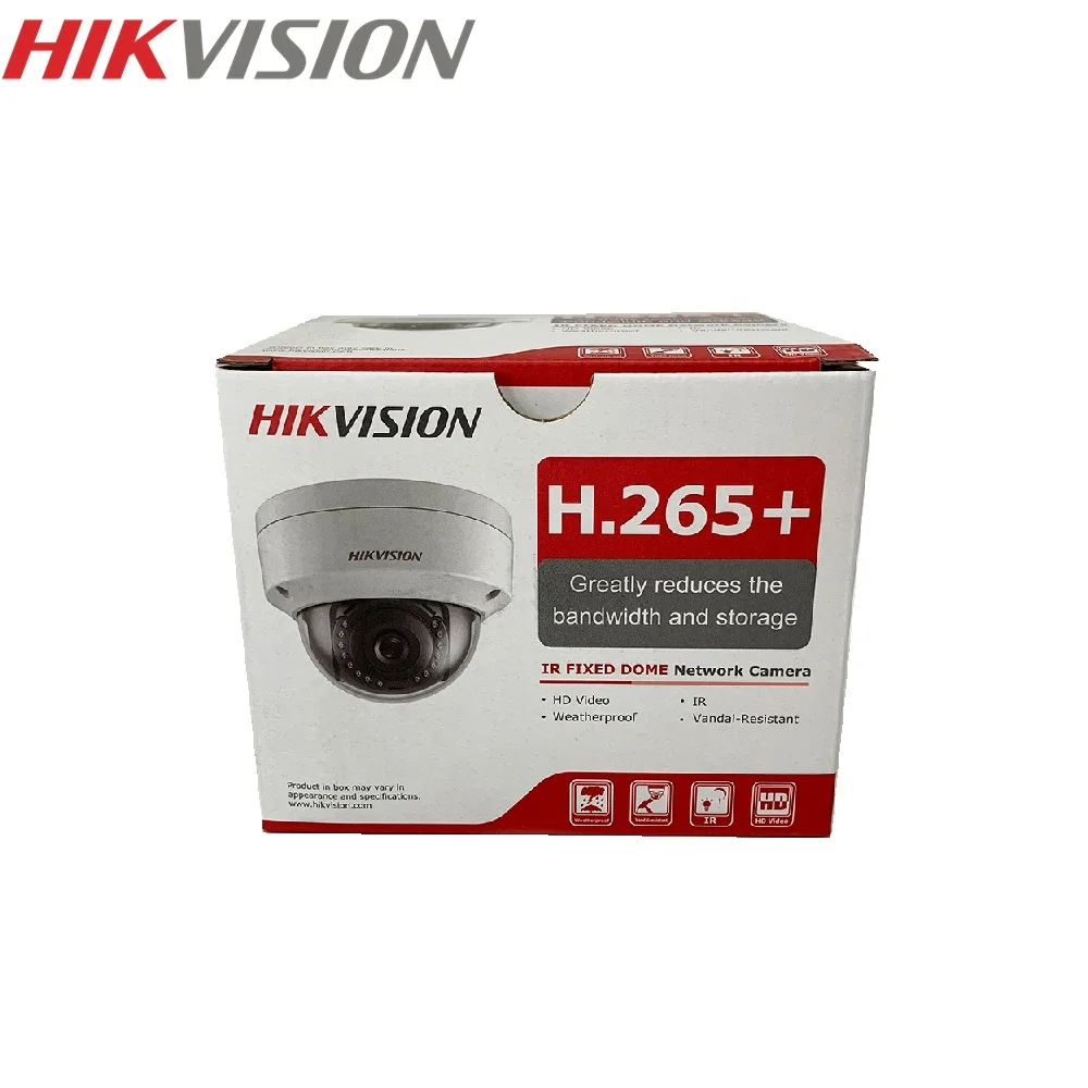 Hikvision Ds-2Cd2143G0-I Versione Internazionale 4Mp Ir Bullet Ip Camera Support 3-Axis Poe Ir 30M Ezviz Hik-Connect All'Ingrosso