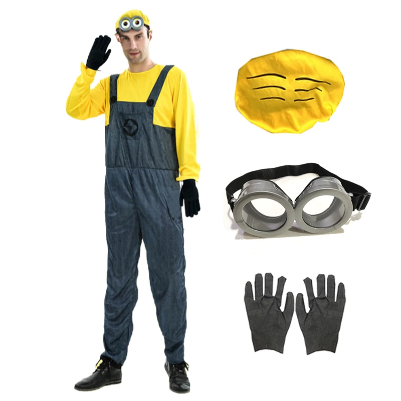 Minion Cosplay Costume Anime Minion Full Family Tute Adulto Masquerade Spregevole Me Carnival Party Dress Up Halloween