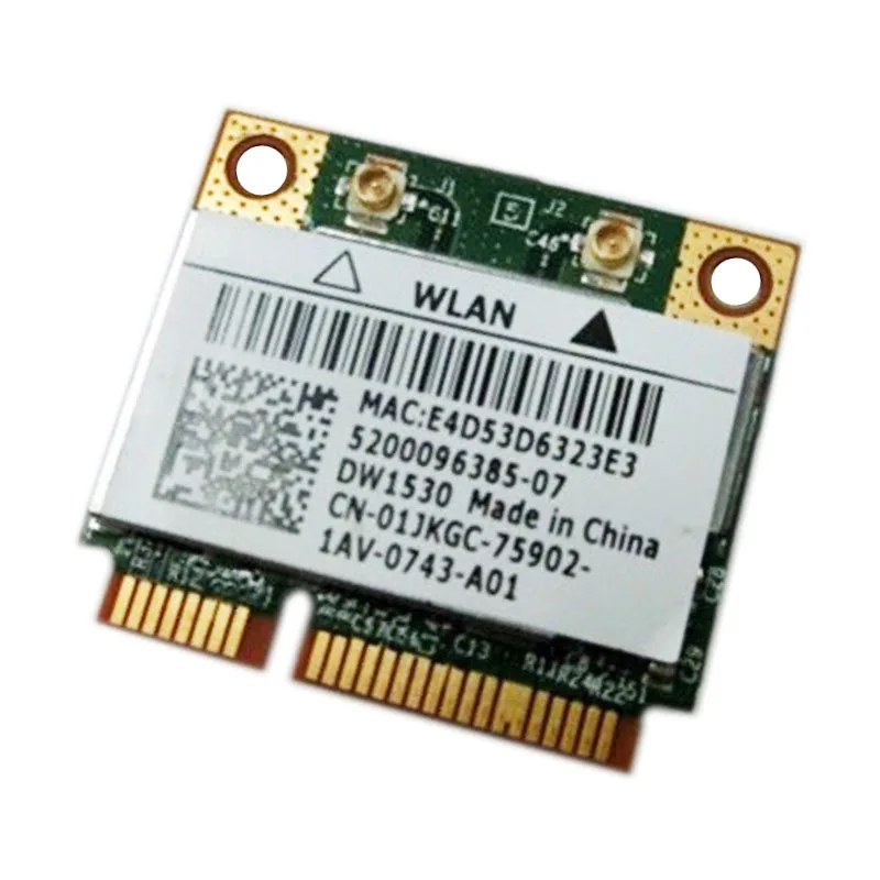 Broadcom Dw1530 Bcm943228Hm4L 300 M Notebook Wireless N Mini Pcie Metà Wifi Card Per Dell 300 Mbps 802.11 Abgn Interno Modulo