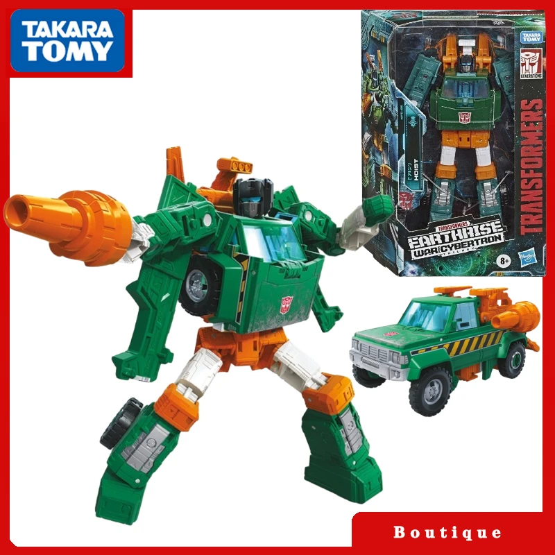 In Magazzino Takara Transformers Toys War For Cybertron Earthrise Wfc-E5 Hoist Action Figures Regali Da Collezione Hobby