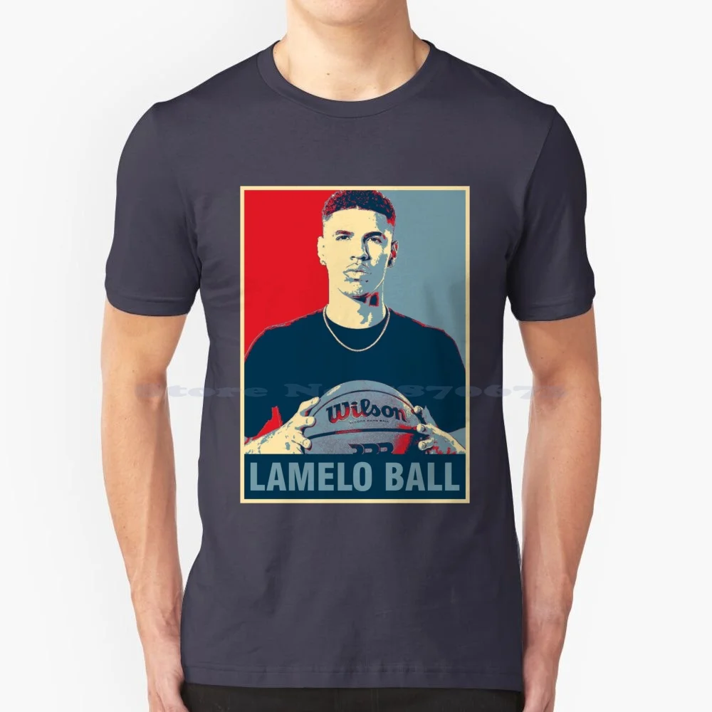 Maglietta Da Basket 100% Cotone Tee Lamelo Ball Melo Dip Mb1 Basket Rookie Wonderkid Slam