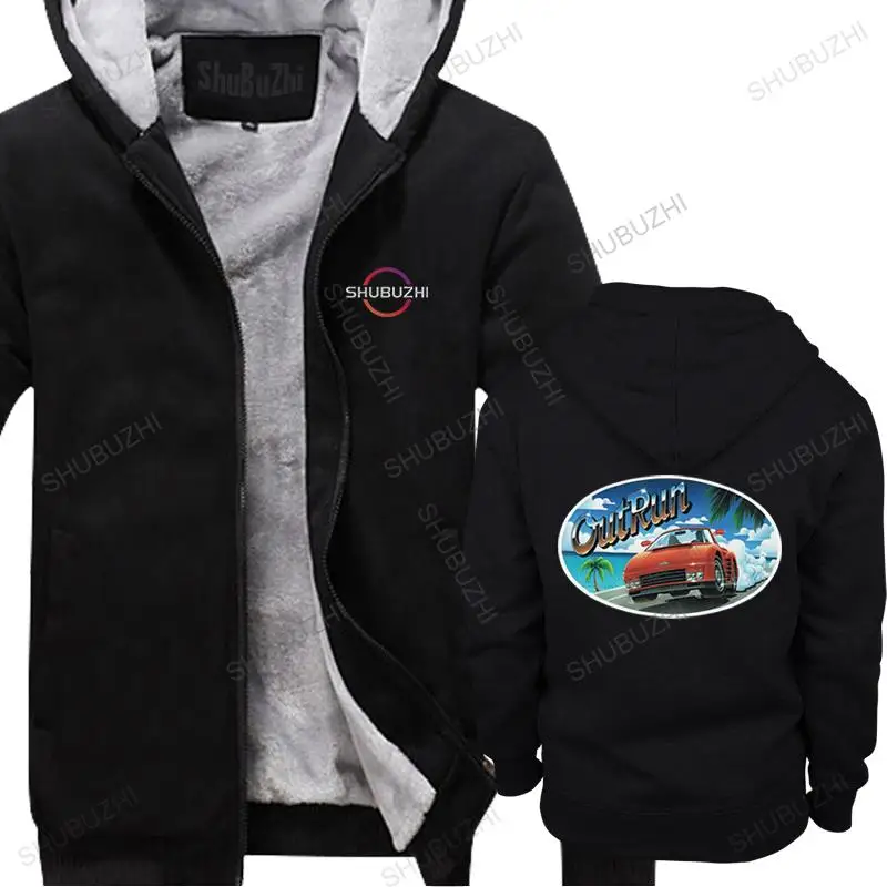 Unique 80S Out Run For Men Autunno Inverno Retro Vintage Arcade Gaming Outrun Pure Cotton Fleece Merchandise Warm Hoody Euro Size