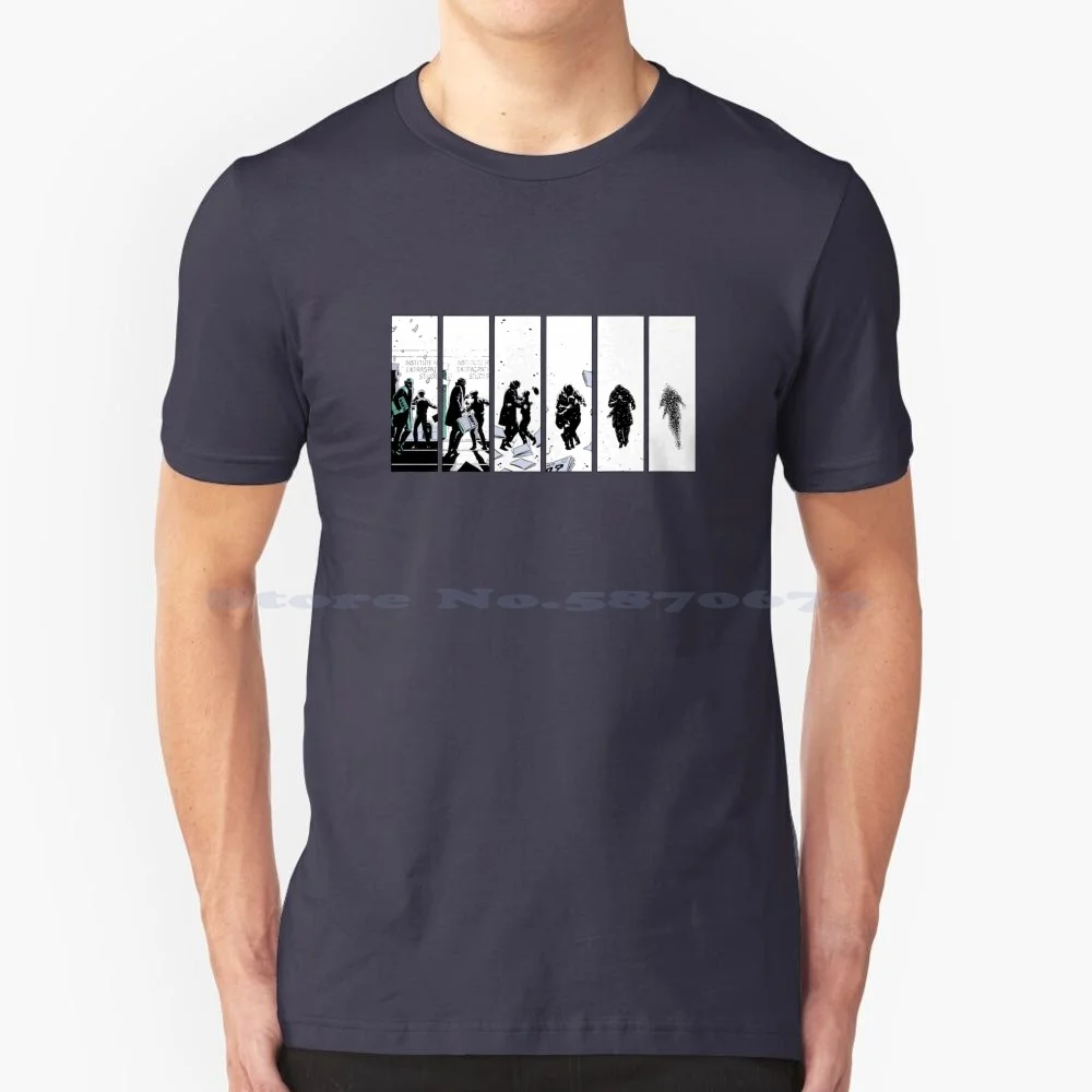 Watchmen Nuke (Bianco) T Shirt 100% Cotone Tee Watchmen Nuke Alan Moore Dave Gibbons Hbo Dr Manhattan Ozymandias Comic