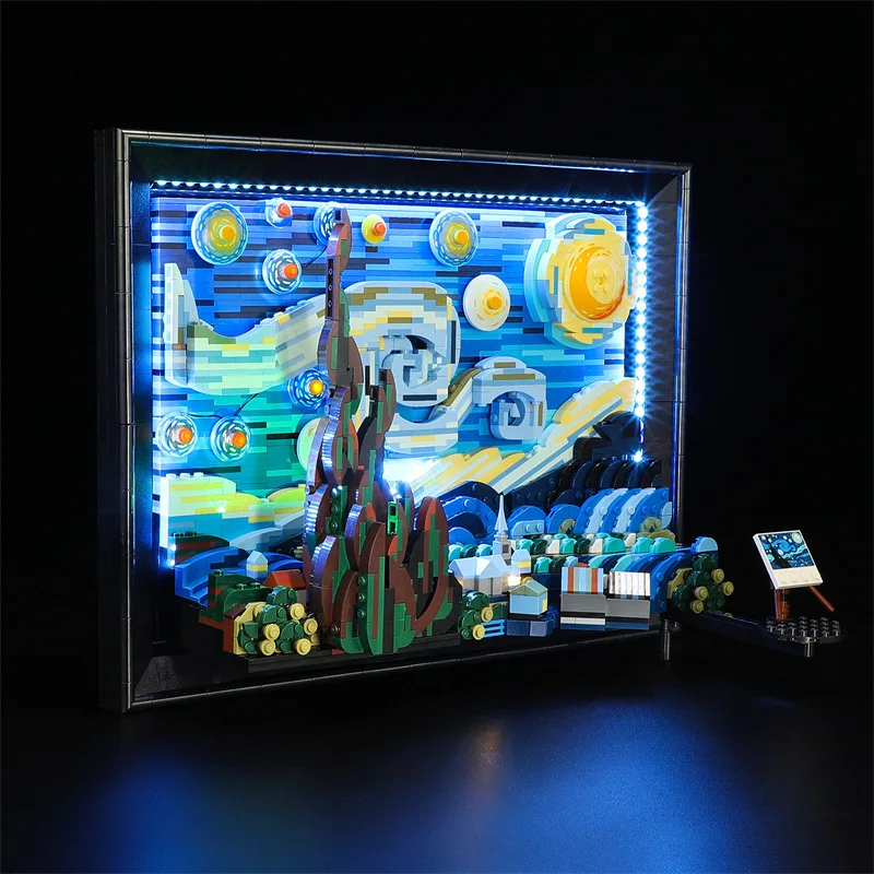 In Stock Led Light Kit For 21333 The Starry Night Building Blocks Set (Not Include The Model) Bricks Toys For Children Gift