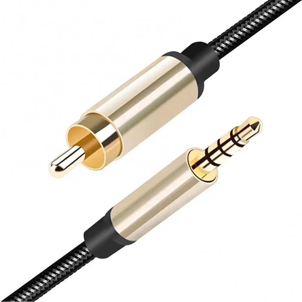 Nku Stereo Digital 3.5Mm Jack A Rca Spdif Cavo Audio Coassiale Compatibile Con Xiao-Mi Tv 1/2 Tcl Toshiba Television Soundbar