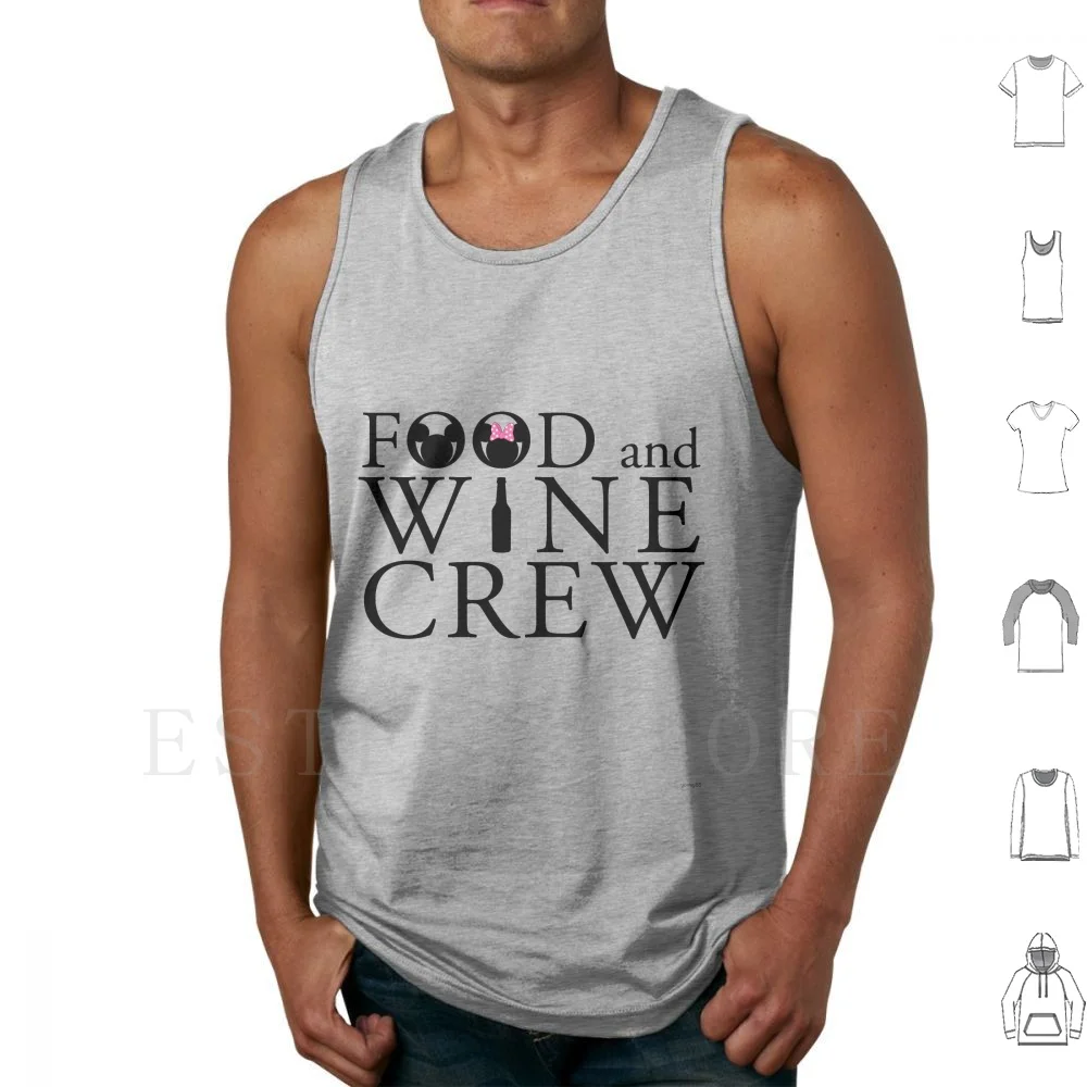 Canottiere Da Uomo E Da Vino Canottiera In Cotone Walt World Food And Wine Fest Food And Wine Festival Cibo E Vino Cibo E