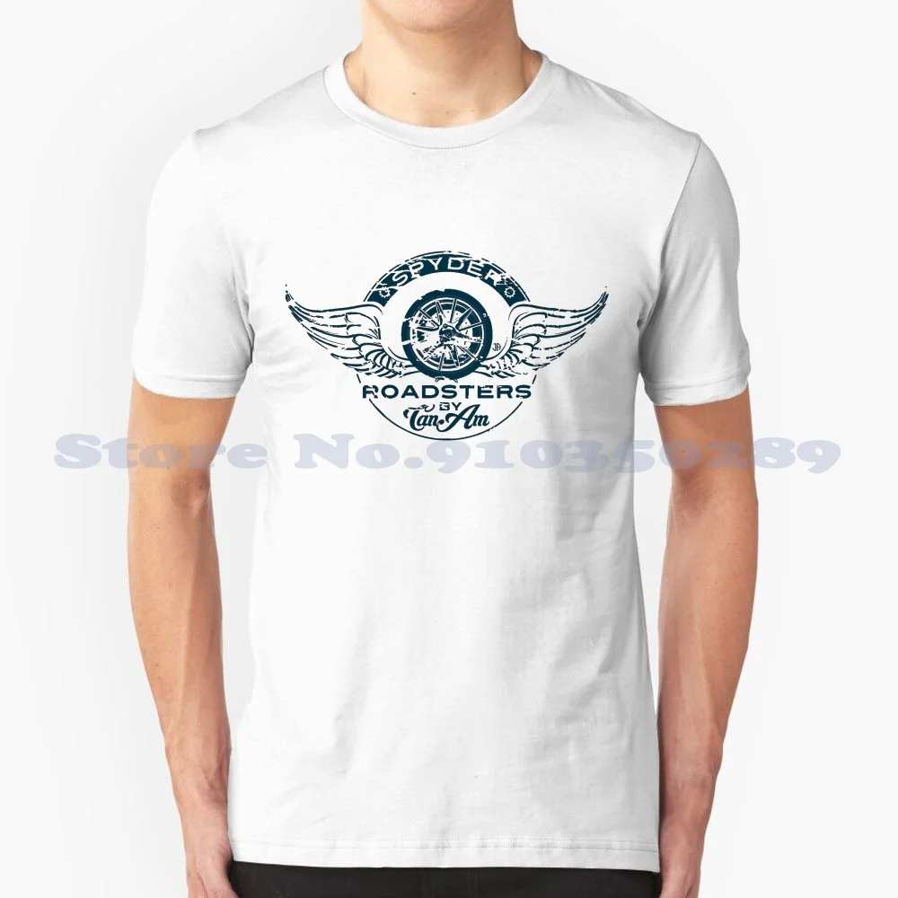 Can-Am Roadsters Nero Bianco Grigio Moda Tshirt Canam Can Am Canam Roadster Trike Bici Moto Bikerpatch Bikershirt