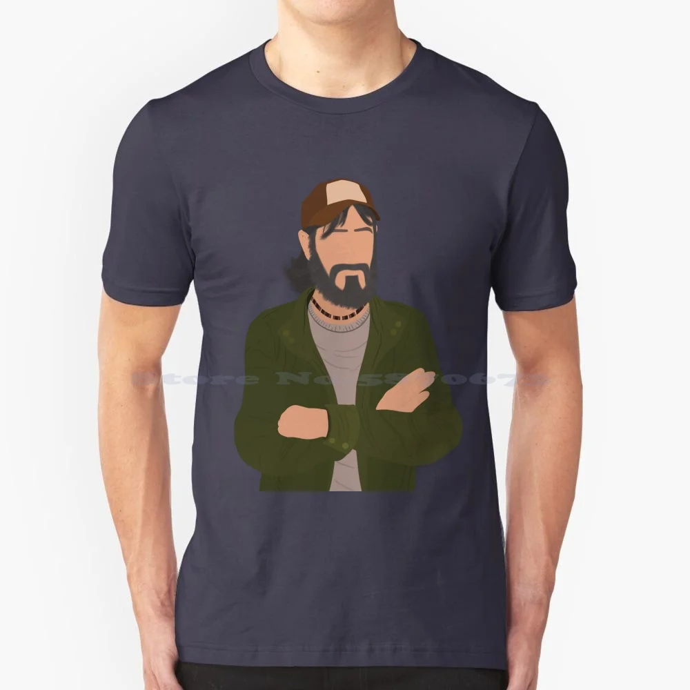 The Walking Dead Game Season 2 T-Shirt Artistica A Ventaglio 100% Cotone Tee The Walking Dead The Game Telltales The Walking Dead The