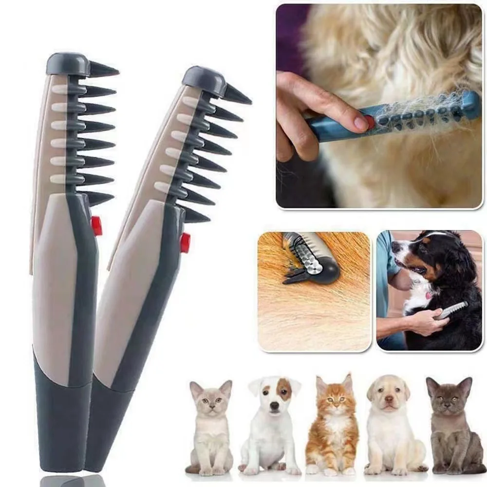 Professionale Elettrico Pet Dog Trimmer Grooming Pettine Cat Hair Trimmer Knot Pet Grooming Tool Per Cat Hair Trimmer Accessori Per Cani