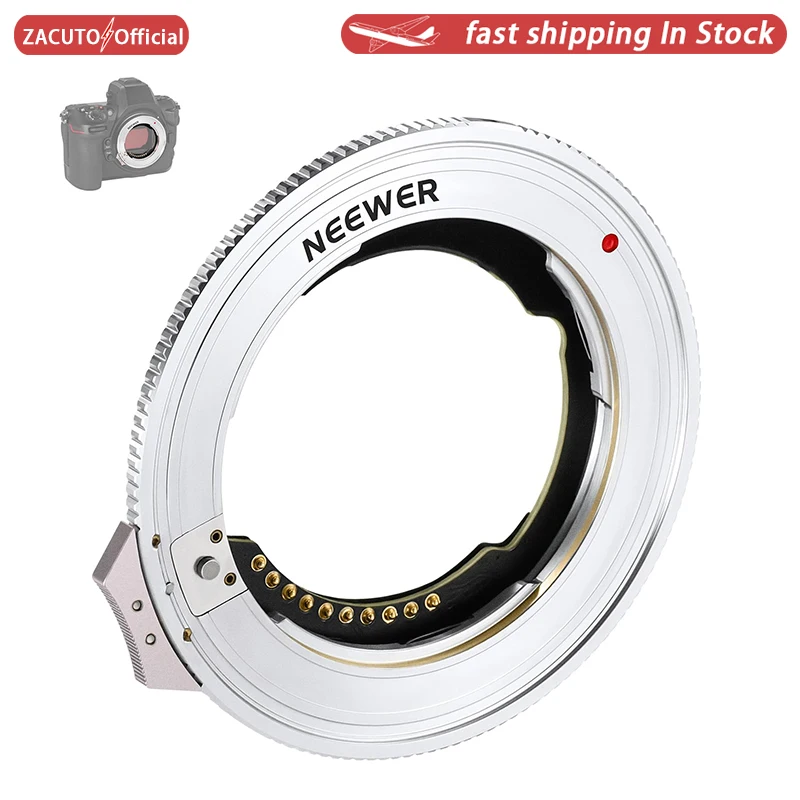 Neewer Nw-Etz Camera Autofocus Adapter Ring Per Fotocamere Nikon Z Mount Con Tamron Sony Sigma Zeiss Fe Mount E E Mount Lens