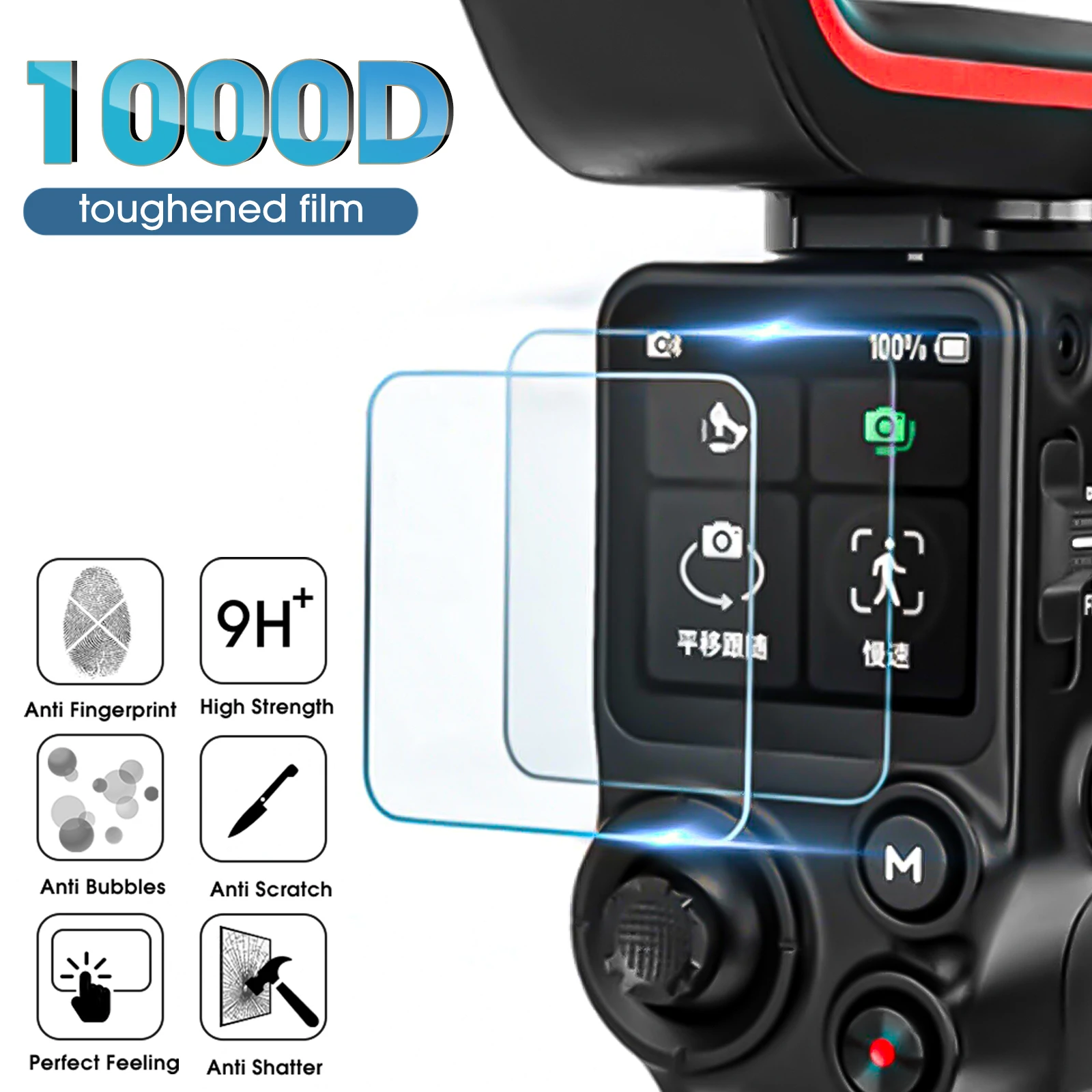 Per Dji Rs 3 Mini Drone Remote Control Proteggi Schermo In Vetro Temperato Pellicole Protettive Anti-Impronta Per Dji Rs 3 Mini
