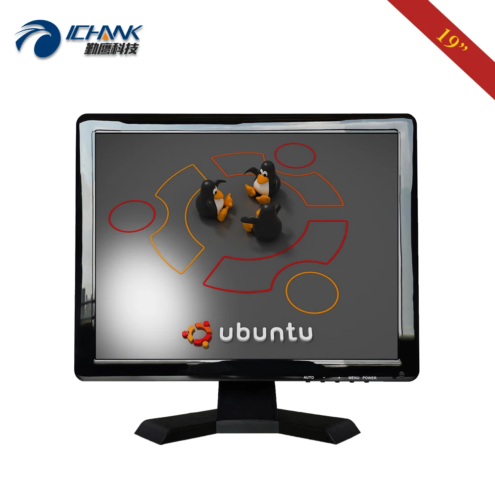 Display Da 19 "Pollici 1280X1024 Usb Supporto Hdmi-In Linux Ubuntu Raspbian Debian Os Monitor Lcd Touch Resistivo Zb190Jc-591L
