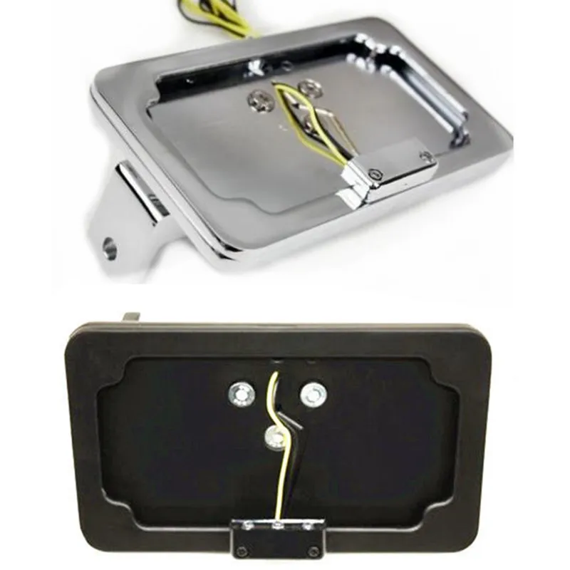 Motorcycle Side Mounted Led License Plate Bracket For Suzuki Gsx-R 600 Yamaha Kawasaki Zx 10R Honda Cbr 1100 Cbr 600 F3 F4 R6