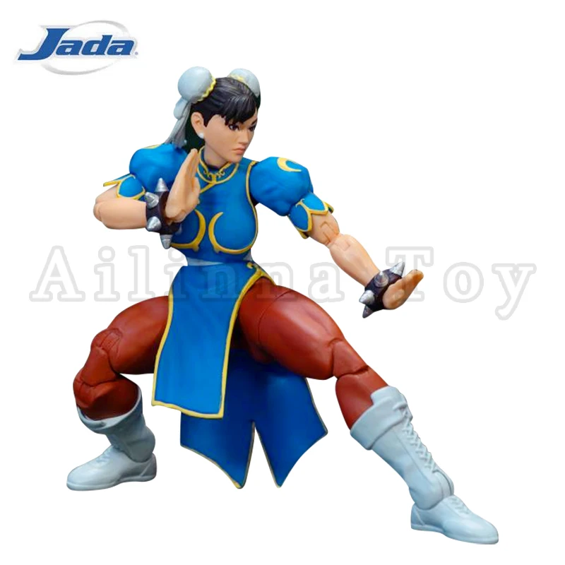 Jada Toys 1/12 6 Pollici Action Figure Street Fighter Chun-Li Modello Anime Spedizione Gratuita