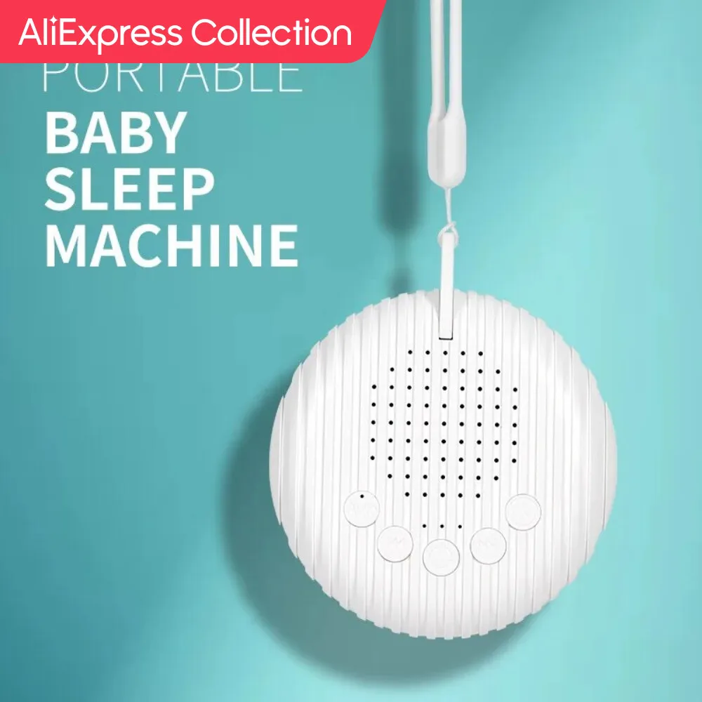 Collezione Aliexpress New Portable Baby Sleep Aid Noise Shut Down Sleep Sound Machine Infant Adult Sleep Relax White Noise Sleeper