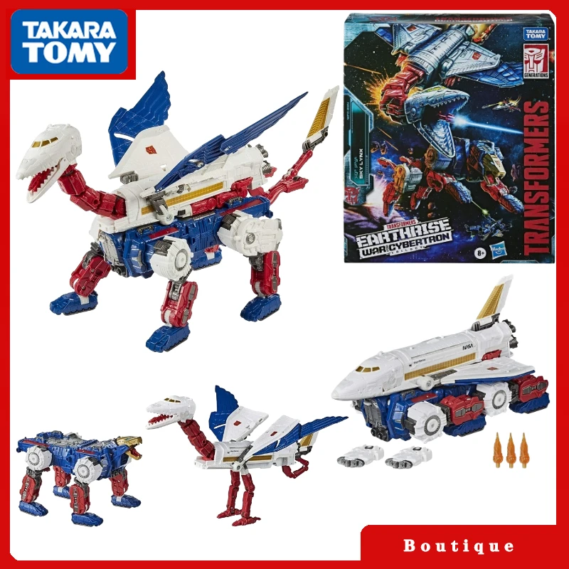In Magazzino Tapara Tomy Transformers War For Cybertron Earthrise Wfc-E24 Sky Lynx Action Figures Regali Da Collezione Hobby Classici