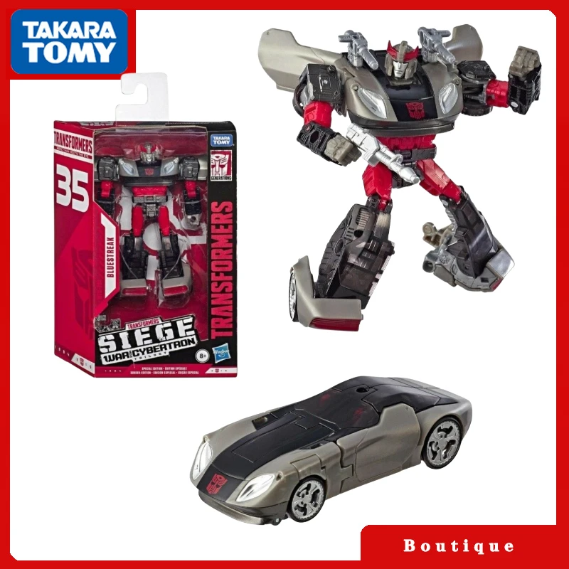In Stock Transformers Toys War For Cybertron:Siege Limited Wfc-S64 Bluestreak Action Figures Regali Da Collezione Hobby Classici
