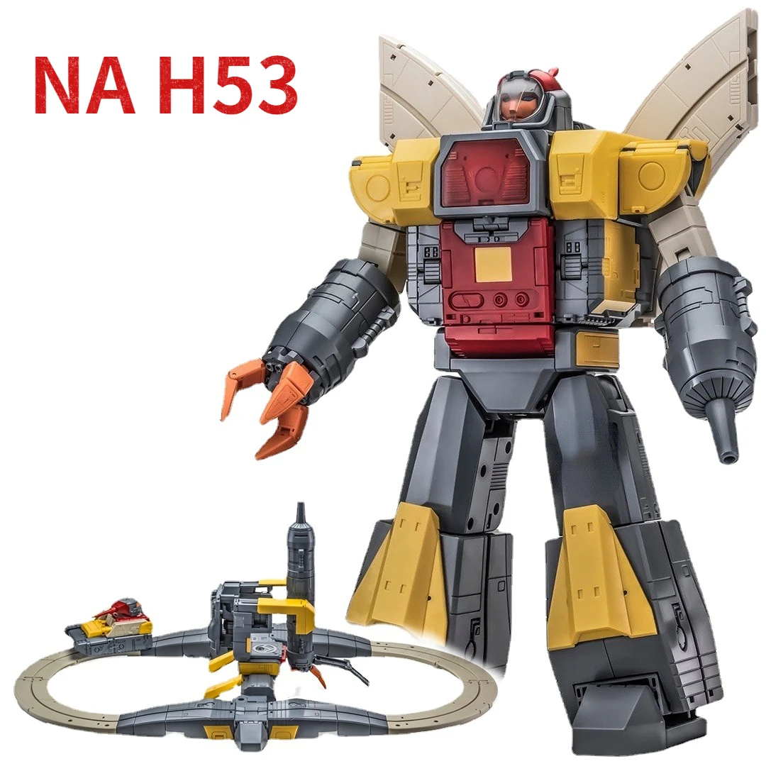 In Magazzino Newage Na H53 Transformation Omega Supreme Michael Enorme Drago Difensivo Fortezza Base Action Figure Robot