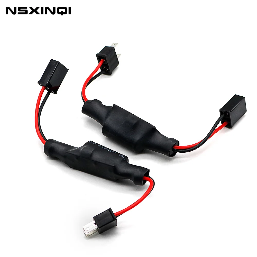 2 Pz Canbus Nessun Errore Decoder Adapter H7 H4 H11 H8 H9 H1 9005 Hb3 9006 9012 Led Faro Auto Fendinebbia Lampadina Resistore