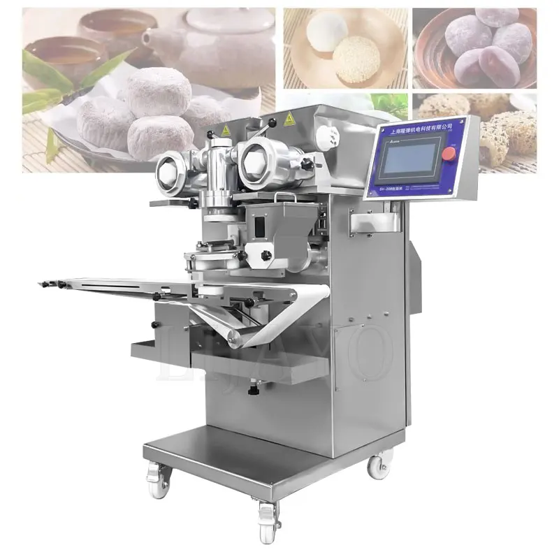 Mochi Ice Cream Encrusting Maker Control Kibbeh Kubba Coxinha Falafel Meat Sweet Ball Making Macchina Incrostante