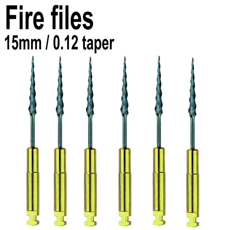 Strumento Dentale Endo Fire Lime Rotative Endodontiche Strumento Dentale Endo Motor File Strumento 15Mm Per Odontoiatria