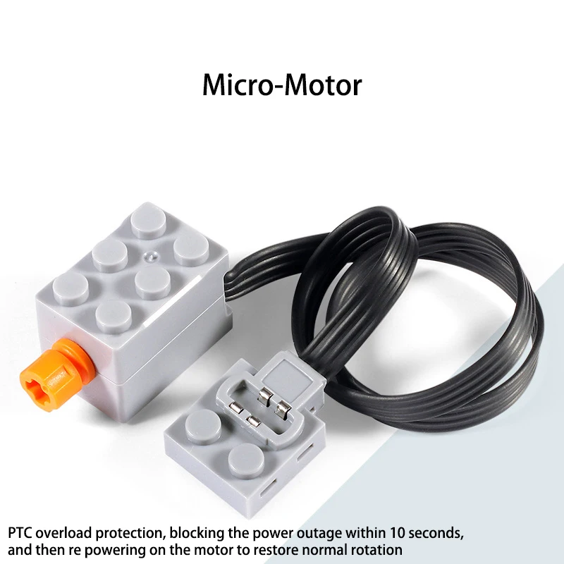 Micro-Motore M Xl L Funzioni Di Servoalimentazione Del Motore Parti Ad Alta Tecnologia Pf 8293 8883 Blocchi Di Costruzione Del Modello Compatibili Con