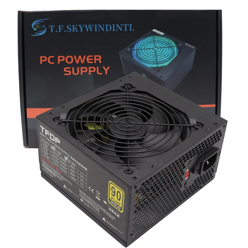 Alimentatore Tfdp 800W Per Pc Max 1000W Mining Nominale 800W Psu 20 + 4Pin Atx Bitcoin Miner Eth Coin Mining Ethereum 110V-220V