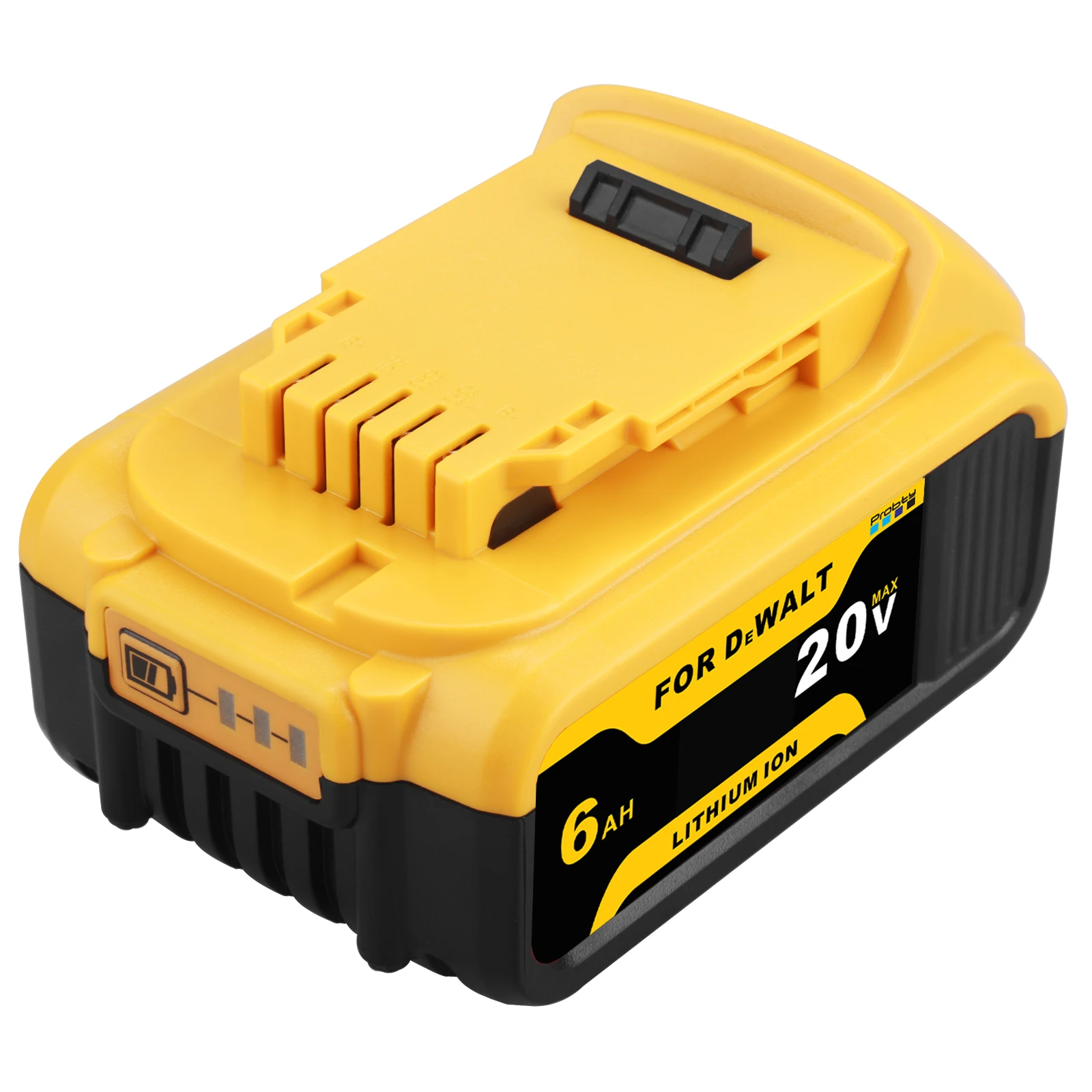 Sostituzione Della Batteria Agli Ioni Di Litio 20V 6.0Ah Dcb200 Per Dewalt Dcb205 Dcb201 Dcb203 Utensile Elettrico Serie Dcd Dcf Dcg Dcs