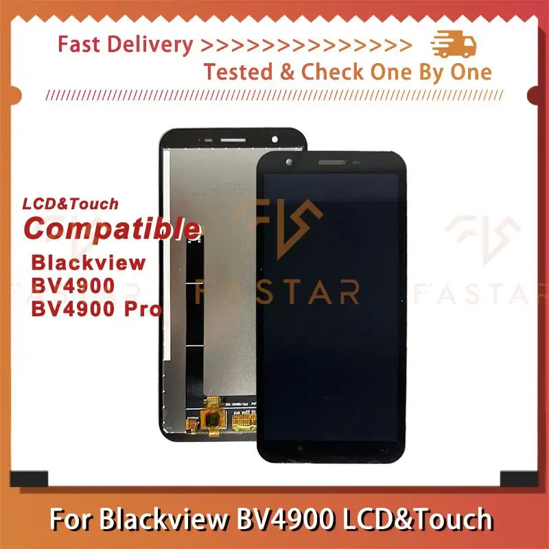 5.7 "Originale Per Blackview Bv4900 Lcd Bv4900Pro Display Lcd Touch Digitizer Assembly Schermo Di Ricambio Blackview Bv4900 Pro Lcd